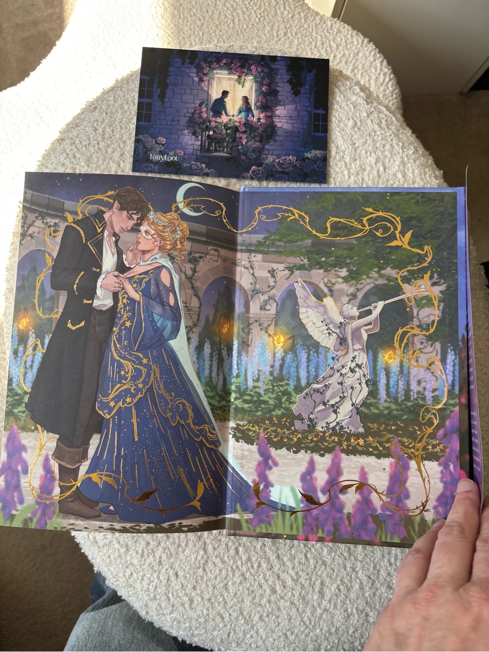 FairyLoot The Rose Bargain by Sasha Peyton Smith | Special Edition Hardcover - Picture 4 of 8
